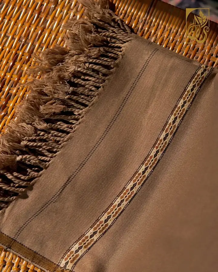 Peshawari Shawl — Earthy Brown